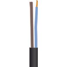 Fix Pro Elartikler Fix Pro Ledning 2X0,75 H03Vv-F Sort Rg100