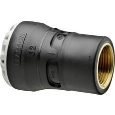 Vand & Afløb Plasson 20 mm x 1/2" overgang med muffe, messing, PN16