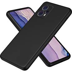 Eiderwood Mobiltilbehør Eiderwood Motorola Moto G13 G23 Liquid Silikone Cover Sort