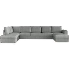 Holz - U-Sofas Mirjan Wilma Grey Sofa 370cm 2Stk.