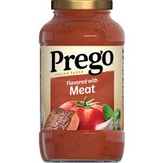 Spices, Flavoring & Sauces Prego Italian Tomato Pasta Sauce Flavored with Meat 24oz 1pack