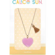 Harpiks Halskæder Ooly CALICO SUN Necklace Heart