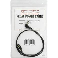 Right Angle Barrel To Battery Snap Cable 18 Inch