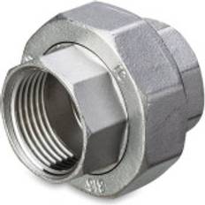 Vand & Afløb Lemvigh-Müller Union I/I m flad tætning PTFE, 1.4408, 20 bar 1"