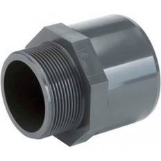 Vand & Afløb TP PVC-U d50x63x1 1/2" overgang med limmuffe og udvendigt gevind