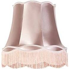 Dimmable Shades QAZQA Silk Granny Pink Shade 45cm