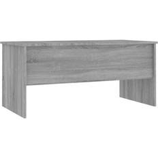 vidaXL Engineered Wood Gray Sonoma Oak Couchtisch 50.5x102cm