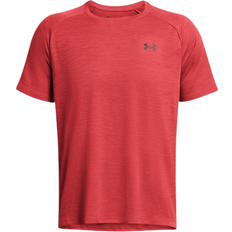 Kleding Under Armour Tech Textured Short Sleeve T-shirt - Red Solstice/Black