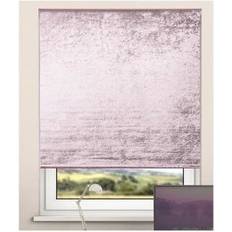 Roller Blinds Crushed Velvet Roller BlindsPink, 155cm