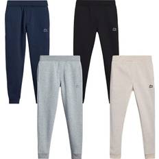 Pants RBX RBX Baby Boys Sweatpants Pack Active Warm-Up Track Fleece Jogger Pants 2T-7 2T, Dress Blues/Midnight Oatmeal