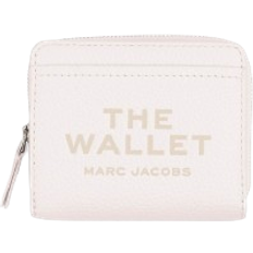 The Leather Mini Compact Wallet - Cotton