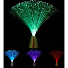 Glasfiberlampa Med Färgändring LED 33 cm
