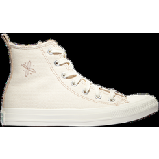 Converse Basketball Shoes Children's Shoes Converse Girls Chuck Taylor All Star Hi Girls' Grade School Basketball Shoes Egret/Nutty Granola/White 07.0