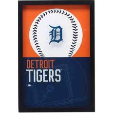 Open Road Brands Detroit Tigers 12'' x 17'' Glass Framed Sign