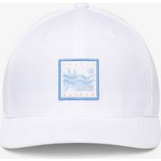 White Hats Travismathew In Line Up Fitted Hat