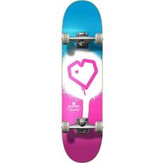 Skateboard 7.25 Centrano Erwachsene Blueprint Spray Heart V2 Skateboard 7.25"