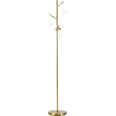 Homcom Modern Tree Gold Tone/White Lampada da Terra 169cm