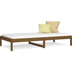 Daybed - Pine Sofas vidaXL Day Bed Honey Brown Sofa 195.5cm 2 Seater