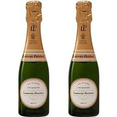 Laurent-Perrier Wines Laurent-Perrier La Cuvee Brut Champagne Piccolo 20cl x 2 Bottles