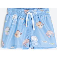 H&M Babies Swimwear H&M Baby Blå Mønstret badeshorts 74/80 6-12M