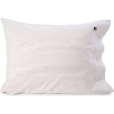 Lexington Icons Pin Point Pillow Case White, Beige (60x50cm)