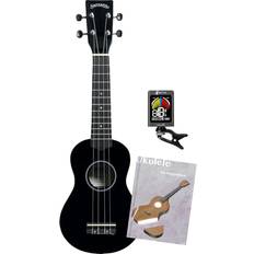 Santana Ukuleler Santana 01 BK sopran ukulele paket