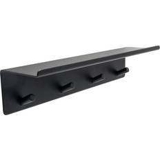Base Kroklist Med Hylla Mattsvart 606065-41