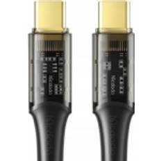 USB-C til USB-C-kabel CA-2112 100W 1,8 m sort
