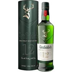 Beer & Spirits Glenfiddich 12 Year Old Single Malt Scotch Whisky with Limited Release Gift Tin, Amazon Exclusive 70cl