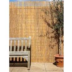 Primrose Bamboo Slat Natural Garden Fence Screening Roll