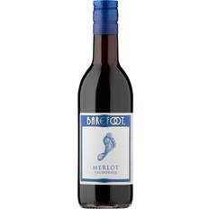 Barefoot Cellars Merlot California Red Wine, 18.7 cl, Case of 12