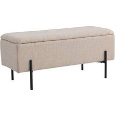 House Nordic Watford Beige Förvaringsbänk 95x43cm
