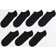H&M Herre Sort 7-pack ankelsokker 40/42