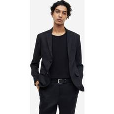 H&M Men Accessories H&M Men Black Leather Belt - Black