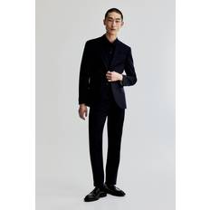 H&M Suit Trousers H&M Herre Blå Slim Fit Dressbukse