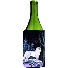 Bottle Coolers on sale CoolCookware Starry Night Siberian Husky Bottle Cooler