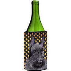 Bottle Coolers on sale CoolCookware Scottish Terrier Candy Corn Halloween Portrait Bottle Cooler