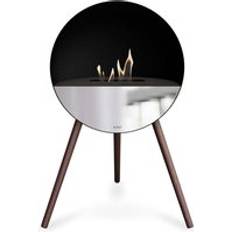 Ethanol Fireplaces Le Feu Eye Bioethanol Fireplace Black in Black/Silver