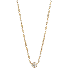 Sif Jakobs Vergoldet Halsketten Sif Jakobs Cecina Necklace - Gold/Transparent