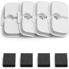 4 Packs Replacement Filters for Dockstream Cat Water Fountain PLWF005 PLWF115