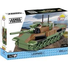 Cobi Armed Forces 3105 Leopard 1, Panzer, Maßstab 1:72, Bausatz, 147 Teile