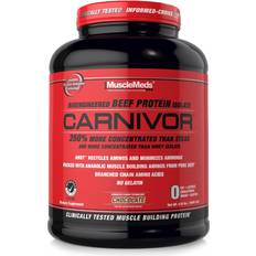 Beef Proteins Protein Powders MuscleMeds Carnivor Beef Protein Isolate Powder 56 Servings Chocolate