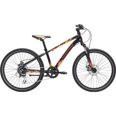 24" Barncyklar Crescent Vale 8-vxl Flames, 24, White/Red Barncykel