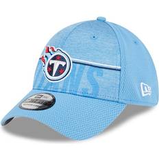 Tennessee Titans Caps New Era Men's Light Blue Tennessee Titans 2023 Nfl Training Camp 39THIRTY Flex Fit Hat Light Blue