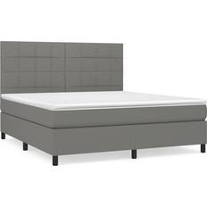 vidaXL Fabric Cama Continental