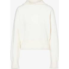 Canada Goose Overdele Canada Goose Uld Hoody Jakke Lavet Italien - Hvid