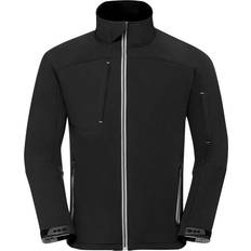 Russell Athletic Mens Bionic Softshell Jacket Black
