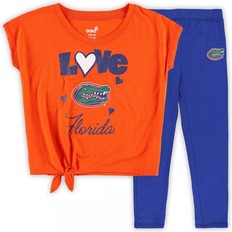 Spandex Other Sets Children's Clothing Outerstuff Girl's Florida Gators Forever Love T-shirt & Leggings Set - Orange/Royal