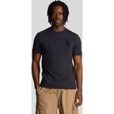 Lyle & Scott 5XL Överdelar Lyle & Scott Club Emblem T-shirt Z271 Dark Navy