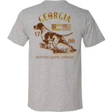 T-shirts Bass Pro Shops Hunting Lifestyle State Graphic Short-Sleeve T-Shirt for Men AR/Heather Gray